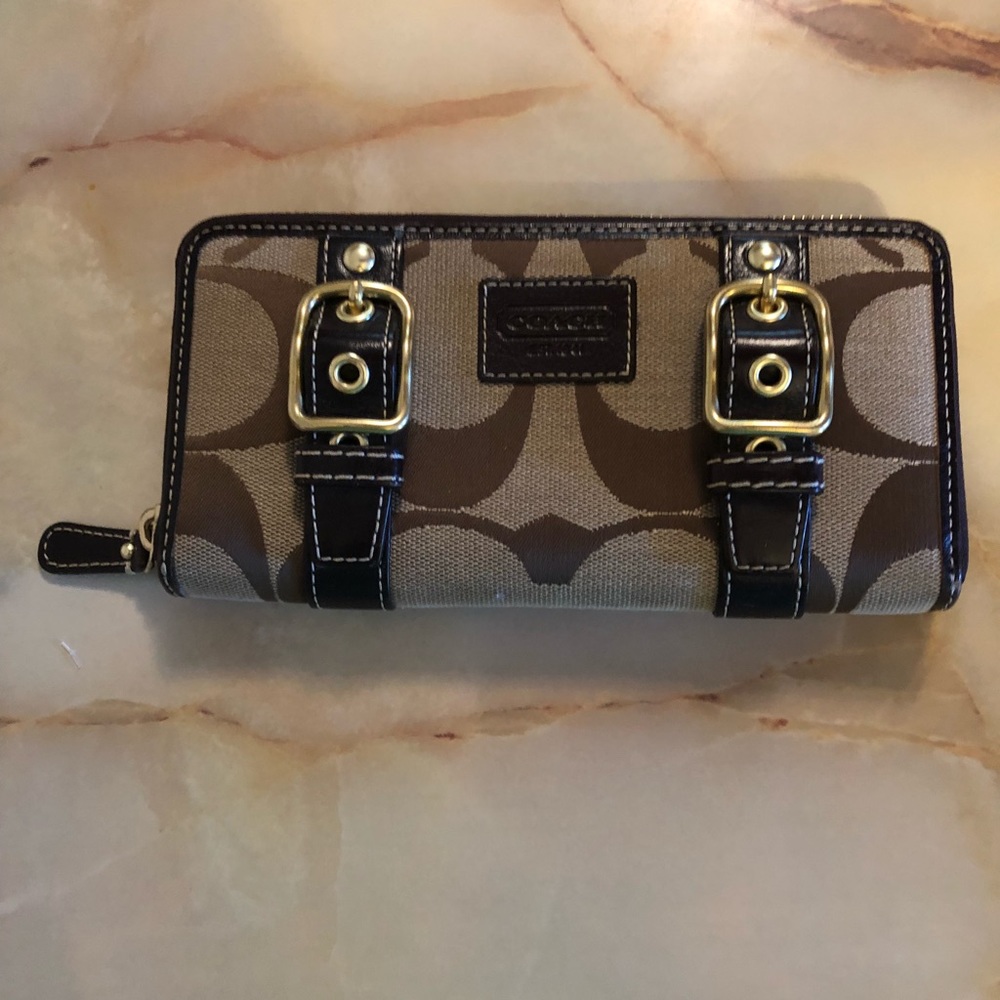Coach wallet.